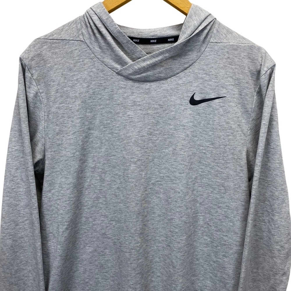 Nike Dri Fit Hyper Dry Long Sleeve Training Hoodie Jogger Mens S. (Read)
